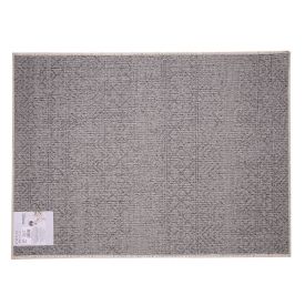 Tapete para Quarto e Sala 2,00X2,40 m Belga Havan Casa - Etnico Bege/Preto