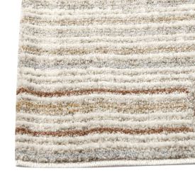 Tapete Passadeira Atenas 67Cmx1,80 m Havan Casa - Bege E Azul