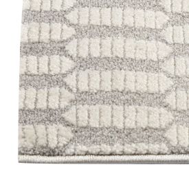 Tapete Passadeira Atenas 67Cmx1,80 m Havan Casa - Creme Cinza