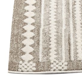 Tapete Passadeira Atenas 67Cmx1,80 m Havan Casa - Bege Losango