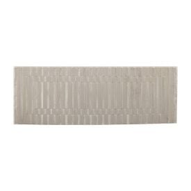 Tapete Passadeira Provence 66X180 Cm Havan Casa - Bege Listras