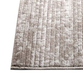 Tapete para Quarto e Sala 1,40X2,00 m Platinium Havan Casa - Listras Cinza E Bege