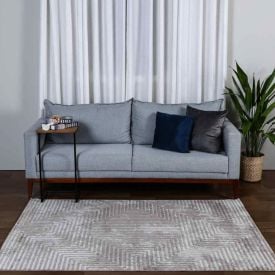 Tapete Para Sala Platinium 1,40X2,00 M Havan Casa - Trama Bege