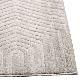 Tapete para Quarto e Sala 2,40X3,00 m Platinium Havan Casa - Cinza Com Bege