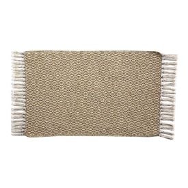 Tapete Para Quarto Ou Sala Ravi 40X60 Cm Havan Casa - Losango Bege