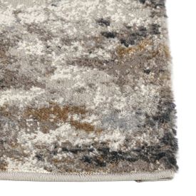 Tapete Passadeira Quarto e Sala Shiraz 67Cmx1,80 m Havan Casa - Bege E Cinza