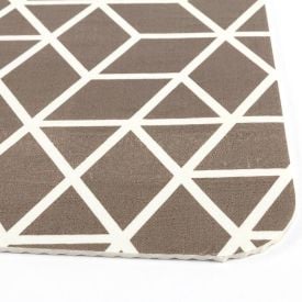 Tapete Para Quarto E Sala Tecil 40X60 Cm Havan Casa - Losango Marrom