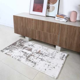 Tapete Tokyo 0,80X1,50 Havan Casa - Bege Cinza