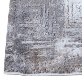 Tapete para Quarto e Sala Toscana 80Cmx1,50 m Toscana Havan Casa - Cinza Bege