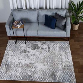 Tapete para Quarto e Sala Toscana 2,50X3,00 m Toscana Havan Casa - Marinho Cinza 32B