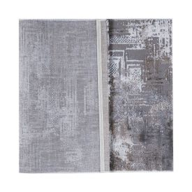 Tapete para Quarto e Sala 60Cmx1,00M Toscana Havan Casa - Cinza Bege