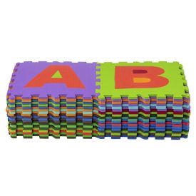 Tapete Em E.V.A Alfanumérico Com 36 Peças Milly Toy's - TP012