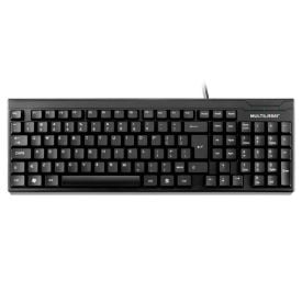 Teclado Básico Slim Tc193 Laser Usb Multi - Preto