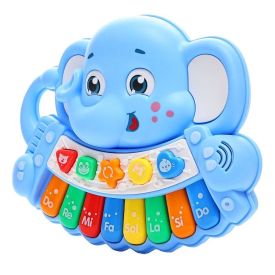 Teclado Bichinho Musical Azul Havan Toys - HBR0403