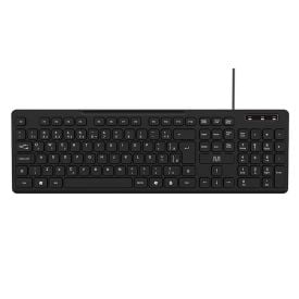Teclado Com Fio Multilaser Soft Silence Tc144 - Preto