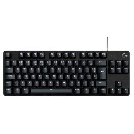 Teclado Gamer Logitech Mecânico Com Fio G413 - Preto