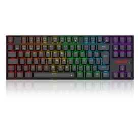 Teclado Gamer Redragon Kumara Elite Preto Iluminação Rainbow