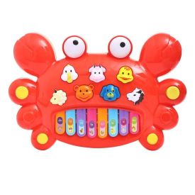 Teclado Musical Siri Vermelho Havan Baby - HBR0421