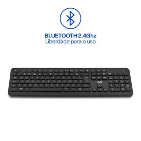 Teclado Slim Sem Fio Ts200 Multi - Preto