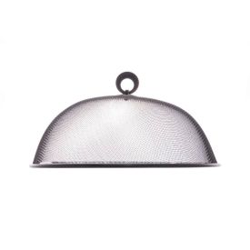 Tela Protetora De Alimentos Redonda 24Cm Lyor - Preta