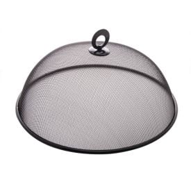 Tela Protetora De Alimentos Redonda 30Cm Lyor - Preta