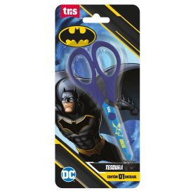 Tesoura Escolar Batman 13 cm Tris - Sortido