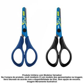 Tesoura Escolar Batman 13 cm Tris - Sortido