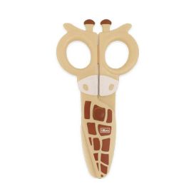Tesoura Escolar Plástica Zoo Girafa12cm Tilibra - 891835