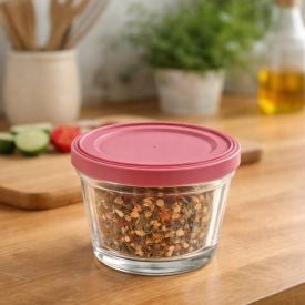 Tigela Americano com Tampa Nadir 150Ml - Cores Sortidas