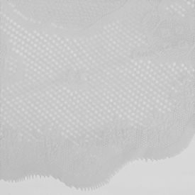 Toalha Centro de Mesa de Renda Redonda 75Cm Cl&aacute;ssica Havan Casa - Branco