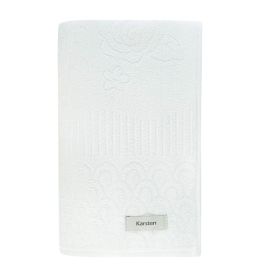 Toalha De Banho 100% Algodão Georgia Karsten - Branco