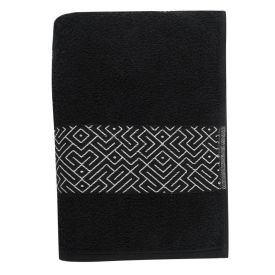 Toalha De Banho 100% Algodão Tokyo Havan Casa - Preto