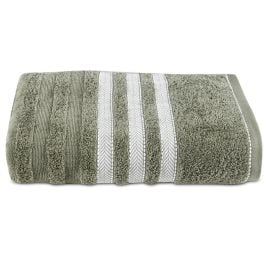 Toalha De Banho 96% Algodão Jacquard Asti Corttex - Verde