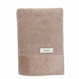 Toalha Banho 100% Algodão Arizona Karsten - Taupe