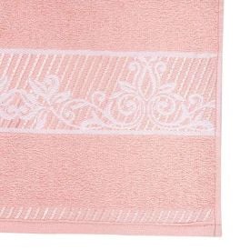 Toalha De Banho 100% Algodão Botanic Havan Casa - Rosa Velho
