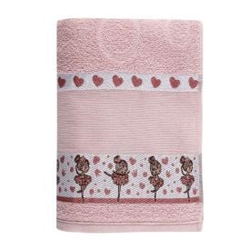 Toalha de Banho Infantil  Funny Havan Kids - Bailarina Rosa
