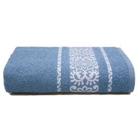 Toalha de Banho Lis 100% Algodão Havan Casa - Jeans