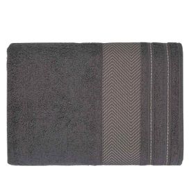 Toalha De Banho 100% Algodão Lisboa Havan Casa - Cinza