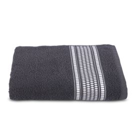 Toalha de Banho 100% Algodão Nara Havan - Grafite
