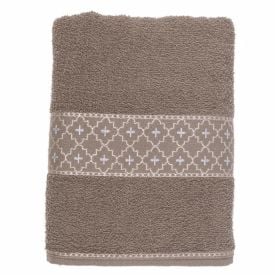 Toalha De Banho Verona 100% Algodão Havan Casa - Taupe