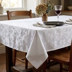 Toalha de Mesa 1,35 X 1,35 m Elegance Havan Casa - Branco