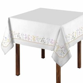 Toalha De Mesa 1,40 X 1,40M Clean Renova Döhler - Floral Boho