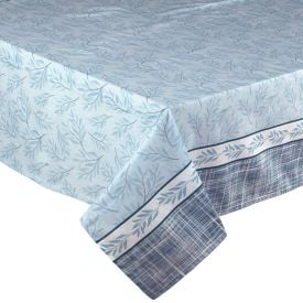 Toalha de Mesa 1,40 X 1,40M Havan Casa by Lepper - Folhas Azuis