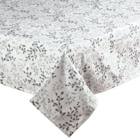 Toalha de Mesa 1,40 X 1,40M Havan Casa by Lepper - Folhas Verdes