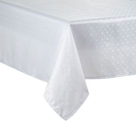Toalha de Mesa 1,40X2,10 m Requinte Döhler - Branco TJ-5796