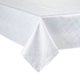 Toalha de Mesa 1,40X2,10 m Requinte Döhler - Branco TJ-5795
