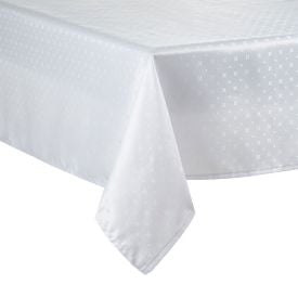 Toalha de Mesa 1,40 X 1,40 m Requinte Döhler - Branco TJ-5796
