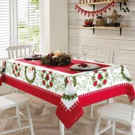 Toalha De Mesa Natal 1,40X2,10 M Döhler - Papai Noel 