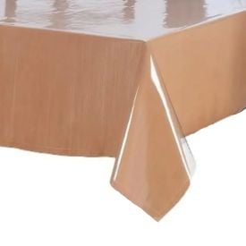Toalha de Mesa Quadrada Transparente Havan - 1,40x1,40m