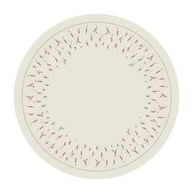 Toalha De Mesa Redonda Clean Dohler - Buque Vintage